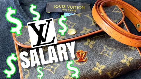 louis vuitton hourly pay